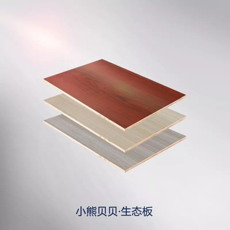 小熊贝贝生态板抗龟裂工艺,天气变冷也不怕 - 小熊贝贝